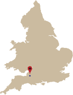 Map of Wells location in England